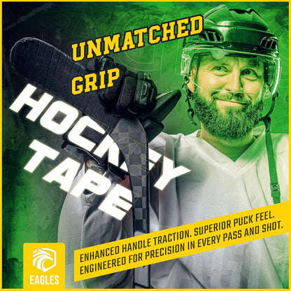 Hockey Tape Multipurpose Cloth Tape Roll for Lacrosse Baseball & Softball Bats, Rackets, Pullup Bars, Gardening Tools, Sports Gift Perfect for Wrist, Ankle, Foot, Knee and Hand Taping