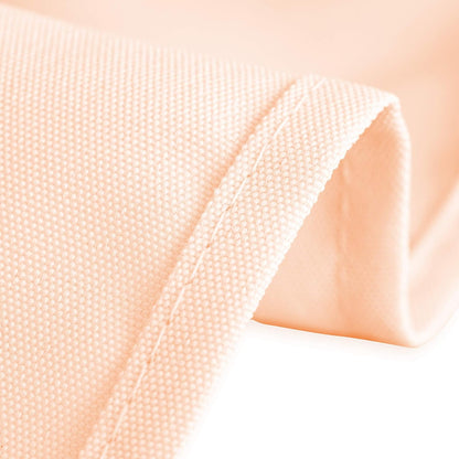LinenTablecloth 70 X 120 in. Rectangular Polyester Tablecloth Peach
