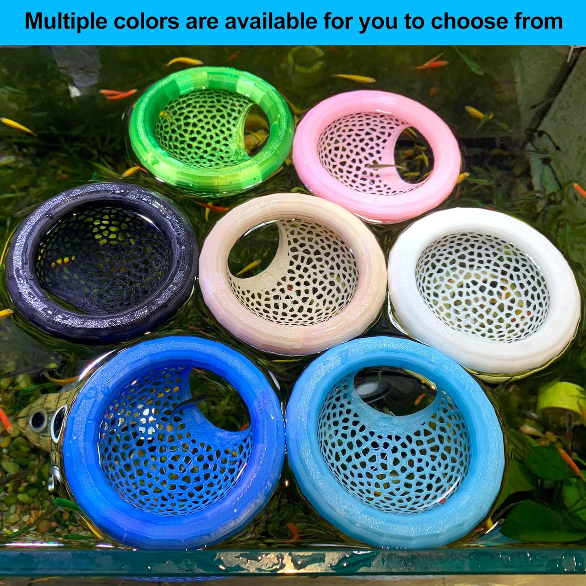 2pcs Pink Floating Betta Hammock for Aquarium,Betta Resting spot and Hide cave,Betta Fish Tank Decor Toy,Fish Feeder Ring,Shrimp Log Bed for Aquarium Accessories(Pink, 1pcs Big and 1pcs Small)