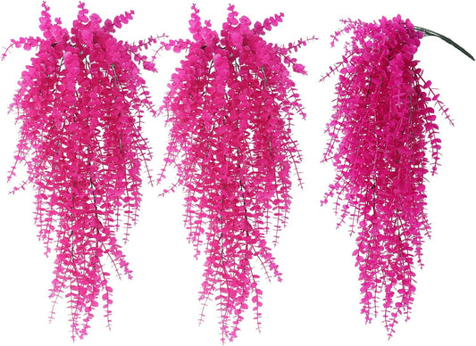 Artificial Plants Fake Hanging Vines Shrub Draping Eucalyptus Vines