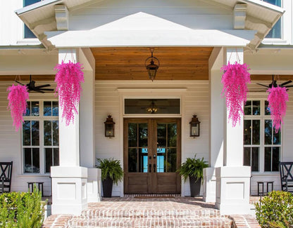 Artificial Plants Fake Hanging Vines Shrub Draping Eucalyptus Vines