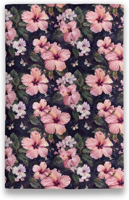 Pink Floral Tissue Holder Pocket Tissue Holder for Purse Small Size Reusable Travel Tissue Pouch Coins Tissue Pouch for Bag Car Office Home