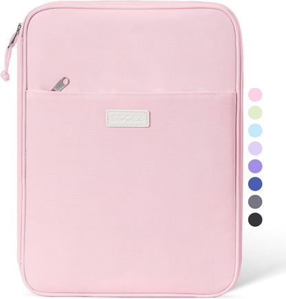 Zipper Binder Bag, 1 Inch Binders 3 Ring O-Ring, 5-Tab Divider Folder