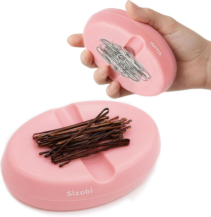 Magnetic Bobby Pin Holder,Magnetic Pin Cushions for Sewing