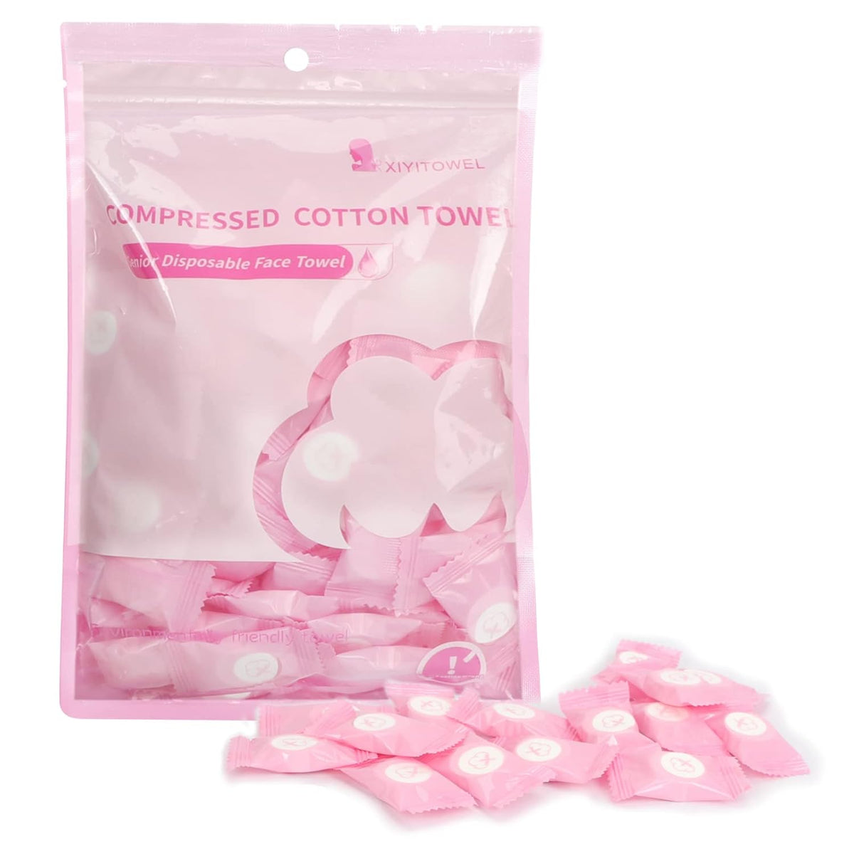 Compressed Towel - 100 PCS Mini Tablets Disposable Portable Face Towel,Soft