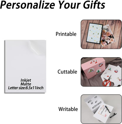 Pink Gift Box,10x7.3x3.5 Gift Boxes With Lids For Presents Includes Ribbon And Diy Printable Sticker Paper,Bridesmaid Proposal Box,Magnetic Gift Box For Birthday,Wedding,Graduation