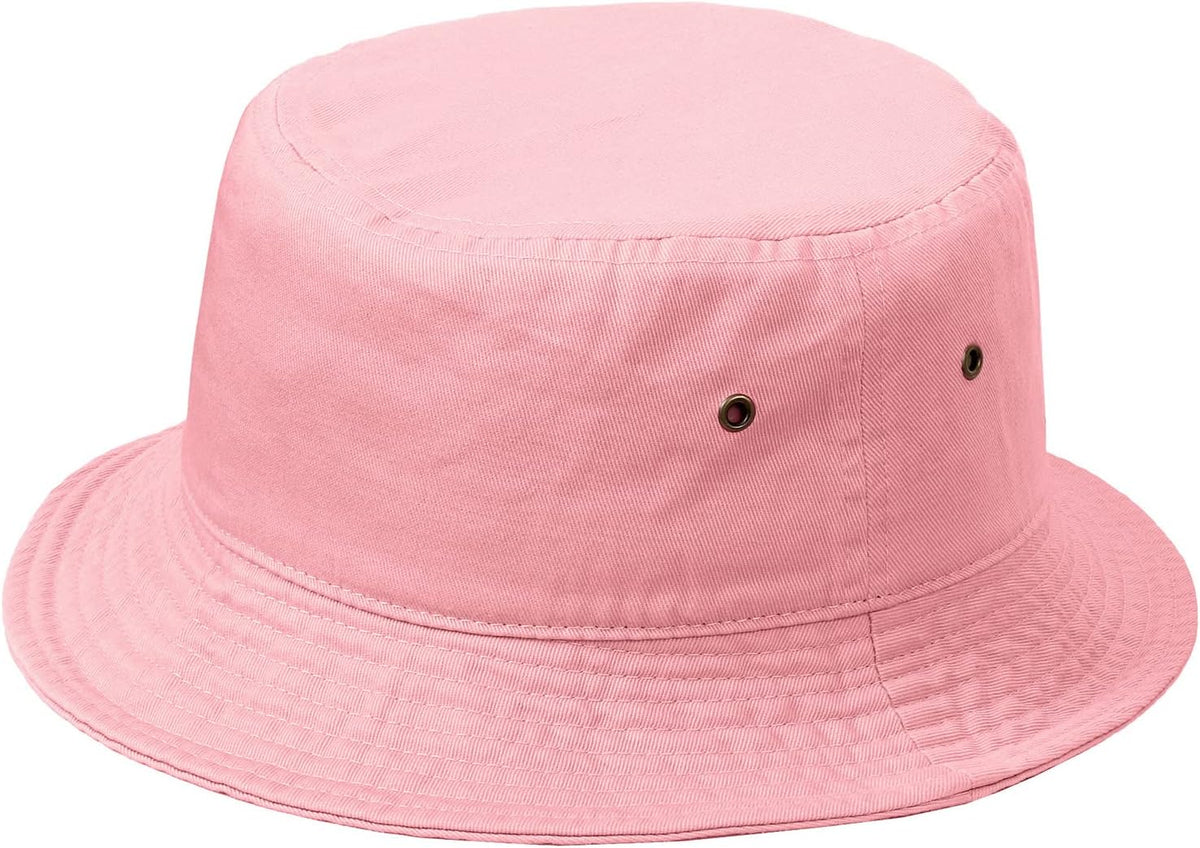 Men Women Unisex Cotton Bucket Hat 100% Cotton Packable for Travel Fishing Hunting Summer Camp