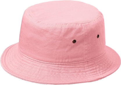 Men Women Unisex Cotton Bucket Hat 100% Cotton Packable for Travel Fishing Hunting Summer Camp