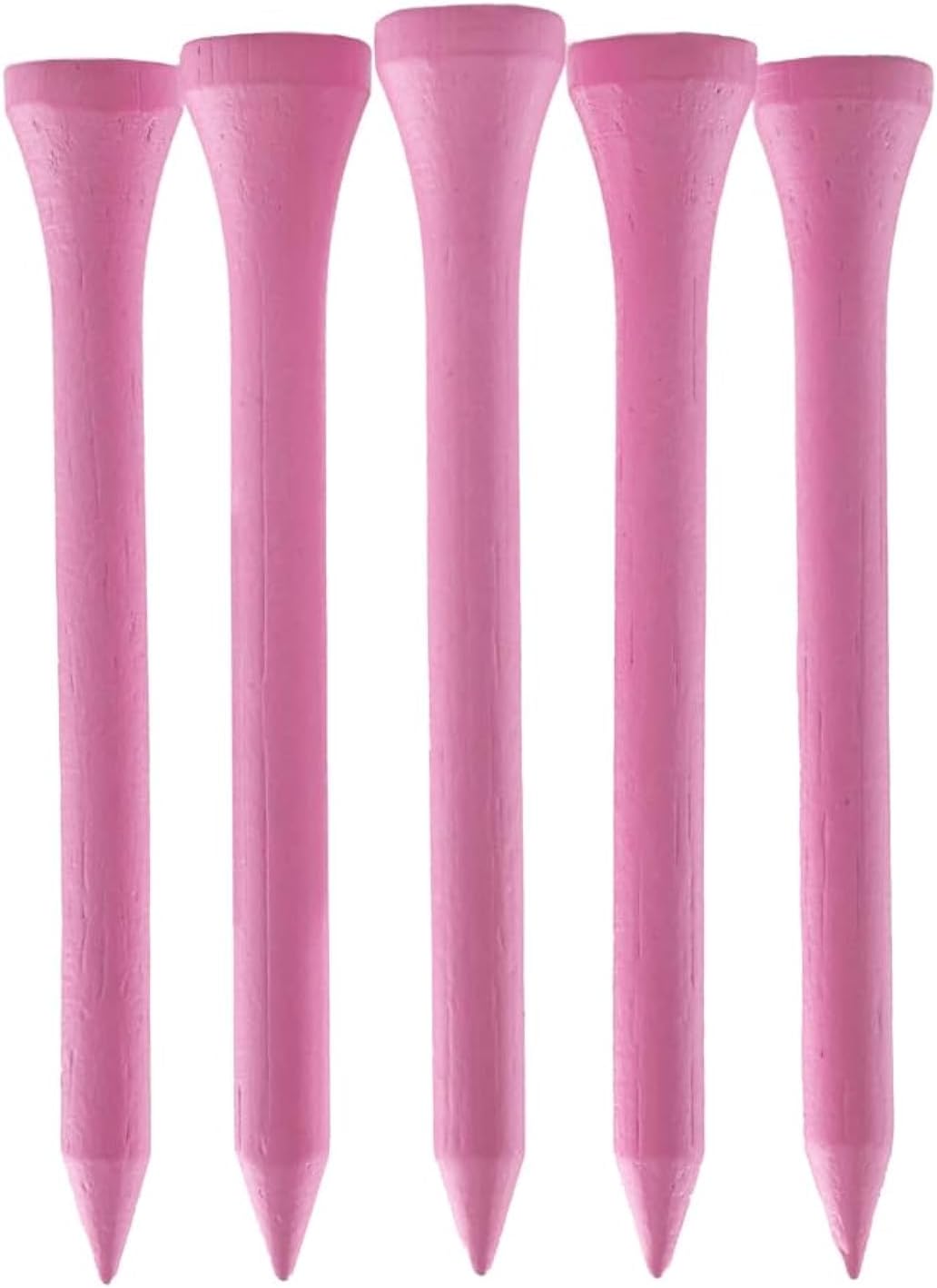 Bamboo Golf Tees 70mm | Pack of 50 & 100 | Multiple Colour Options | Premium Durable Bamboo Golf Tees