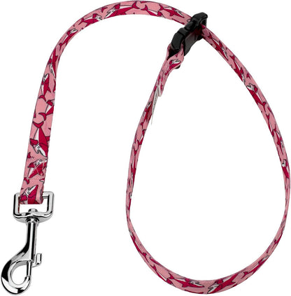 Country Brook Petz - 5/8 Inch Pink Sharks Grooming Loop with Quick Release Buckle with 14 Unique Designs