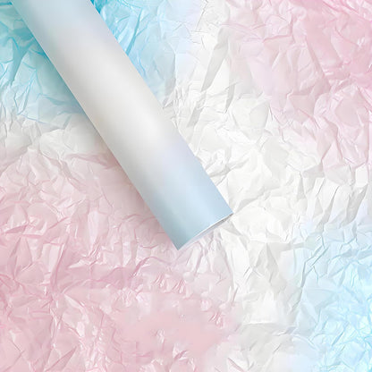 20 Sheets Pink Blue Gradient Gift Wrapping Paper for DIY, 20x27.5in