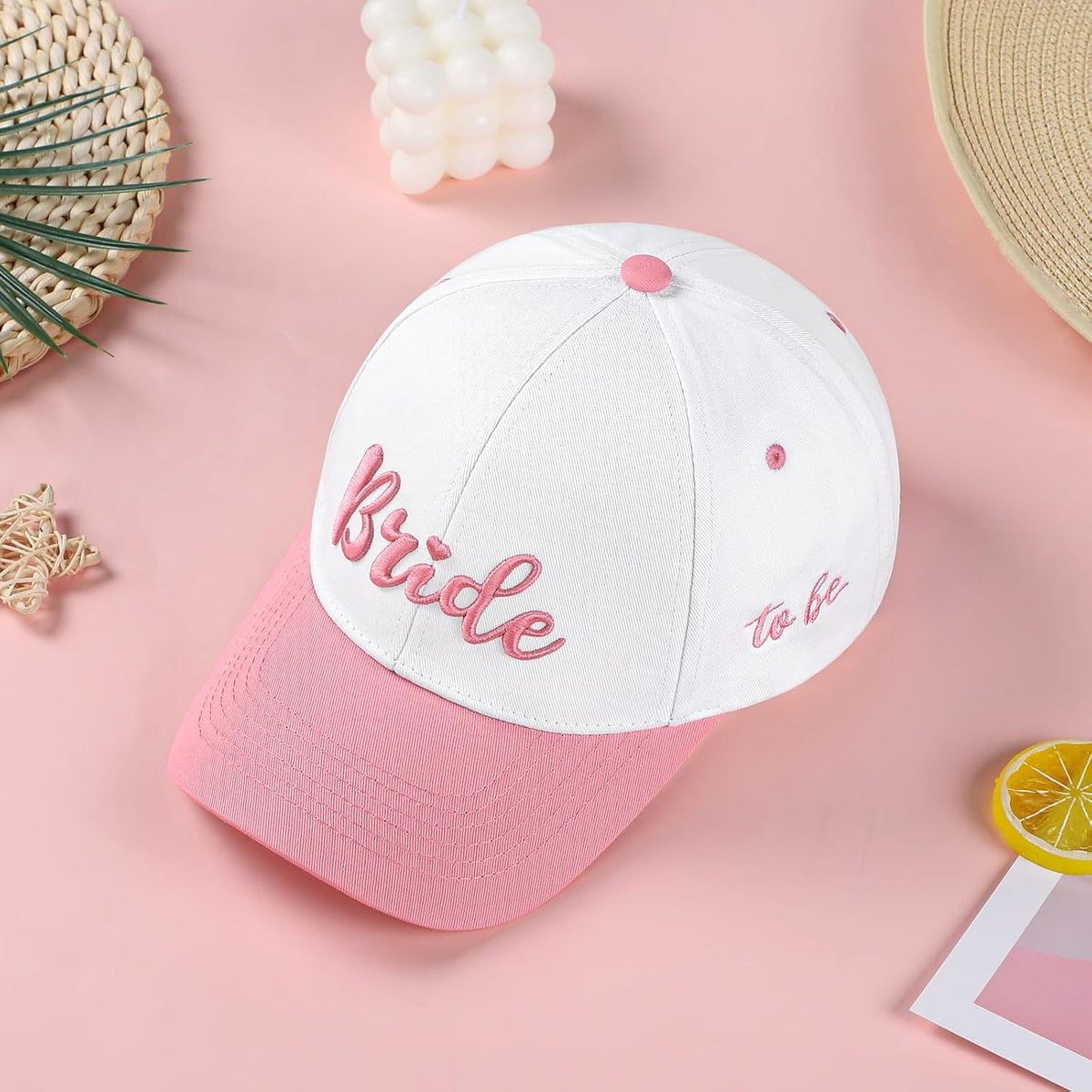 Bride to Be Hat, Bridal Baseball Hat Canvas Wedding Trucker Cap