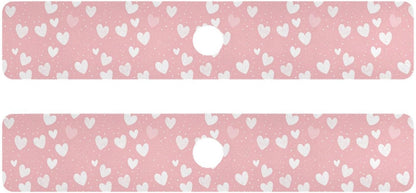 Light Pink Heart Valentines Day Faucet Drying mat Silicone Kitchen Faucet Mat Sink Splash Guard Drip Catcher Dish Soap Sponge Holder for Guard Bathroom Farmhouse M