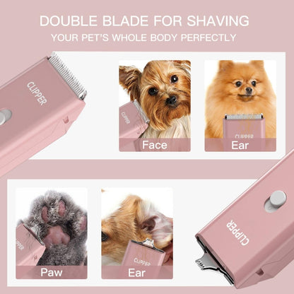 Dog Cat Home Hair Waterproof Clipper Portable Pet Shaver