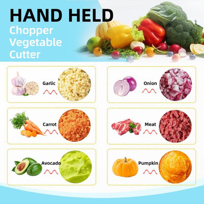 Mini Manual Food Processor Vegetable Chopper,Portable Hand Pull String Onion Chopper for Veggies, Fruits, Garlic, Nuts, Herbs, Ice cube,Cooking Gadgets & Kitchen Essentials,160ml (Pink)