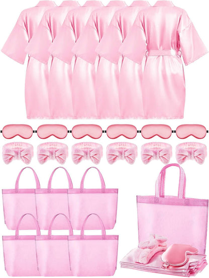 24 Pcs Sleepover Party Supplies for Girls Trendy