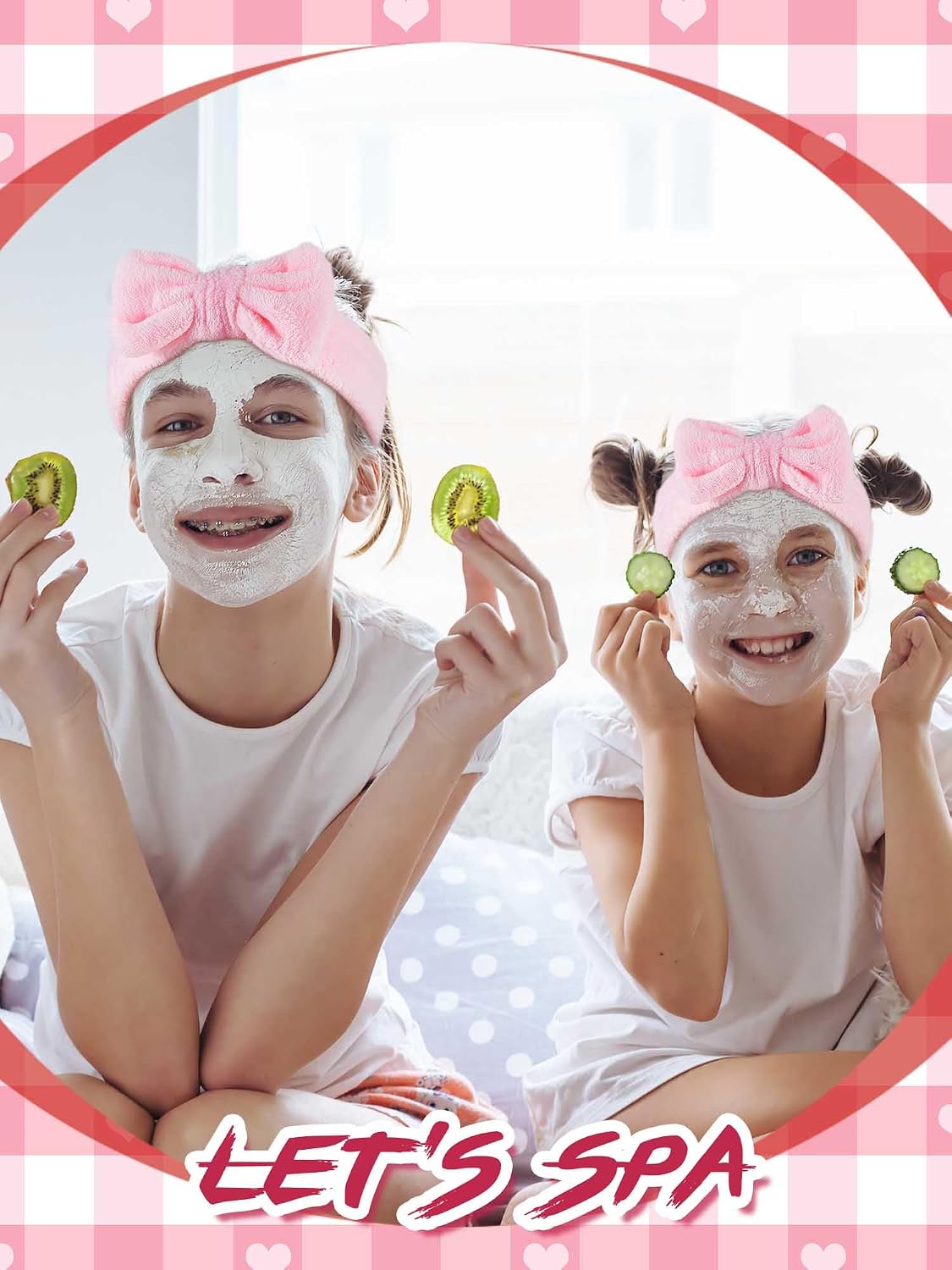 24 Pcs Sleepover Party Supplies for Girls Trendy