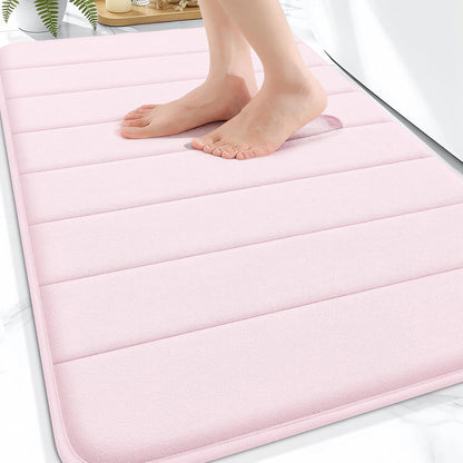 Memory Foam Bath Mat 30x20, Super Soft and Absorbent Bathroom Rugs