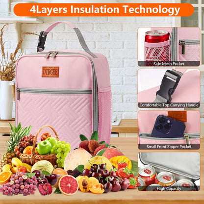 Lunch Bag for Women Insulated Lunch Bag For Men Adults Small Lunch Bag