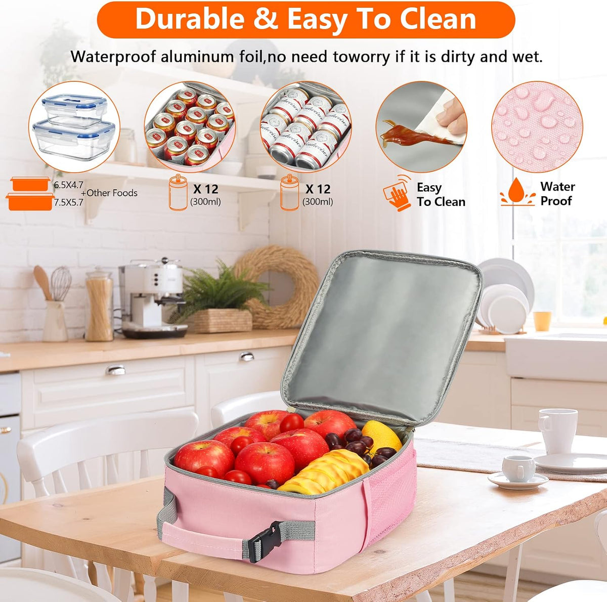 Lunch Bag for Women Insulated Lunch Bag For Men Adults Small Lunch Bag