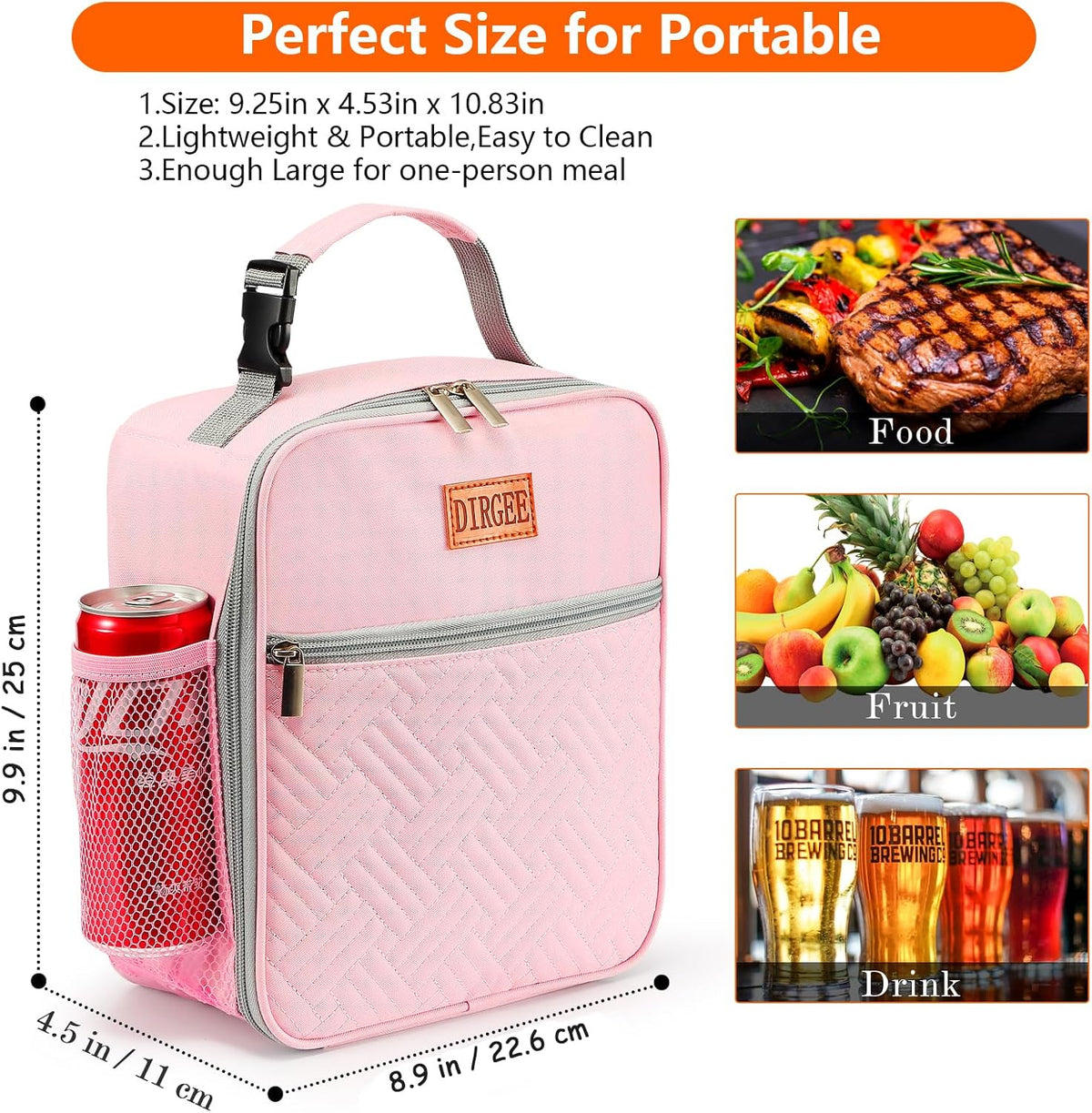 Lunch Bag for Women Insulated Lunch Bag For Men Adults Small Lunch Bag