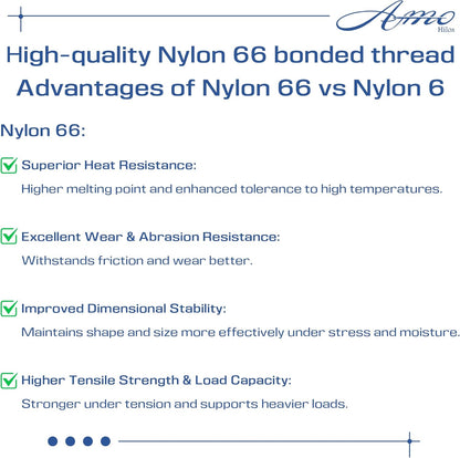 Heavy Duty Bonded Nylon 66 Sewing Thread 210D/3 T70#69 1500 Yards for Canvas Furniture Upholstery Leather Goods Automotive Leather Footwear Outdoors (4047-Neon Pink)