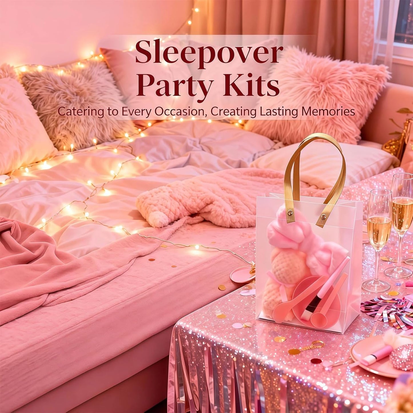 97 Pcs Spa Party Favors Sleepover Party Supplies Include Bow Headband Scrunchies Gift Bag Face Mask Mixing Bowl Set Face Wash Cloths for Spa Sleepover Birthday Party Women Bridesmaid Return Gifts
