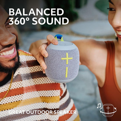 Ultimate Ears WONDERBOOM 4 Portable Waterproof Bluetooth Speaker with Balanced 360-Degree Sound and Bass, Dustproof Floating Speaker with 131ft (40m) Range - Pink