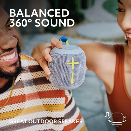 Ultimate Ears WONDERBOOM 4 Portable Waterproof Bluetooth Speaker with Balanced 360-Degree Sound and Bass, Dustproof Floating Speaker with 131ft (40m) Range - Pink