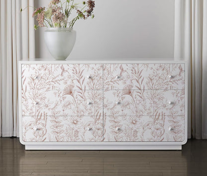 CiCiwind Pink Peel and Stick Wallpaper Floral Wall Paper Modern Boho Contact Paper for Bedroom Removable Self Adhesive Wallpaper for Bathroom Living Room Papel Tapiz para Pared 17.3"×78.7”