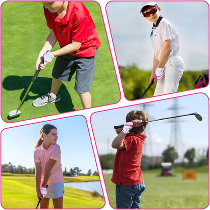 Kids Golf Glove, Left Hand Youth Golf Glove for Junior Toddler, Durable & Breathable, Great Gift for Boys Girls