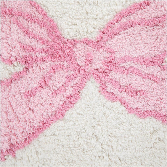 Hobby Lobby Pink Bow Bath Mat, Bath Rug, Bathroom Rug, 20 x 32 inches