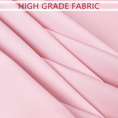 8 Packs 120 Inch Pink Round Tablecloth for Circle Tables, Washable Polyester Tablecloths, Wrinkle Resistant Table Cloth for Wedding Party Banquet Dining