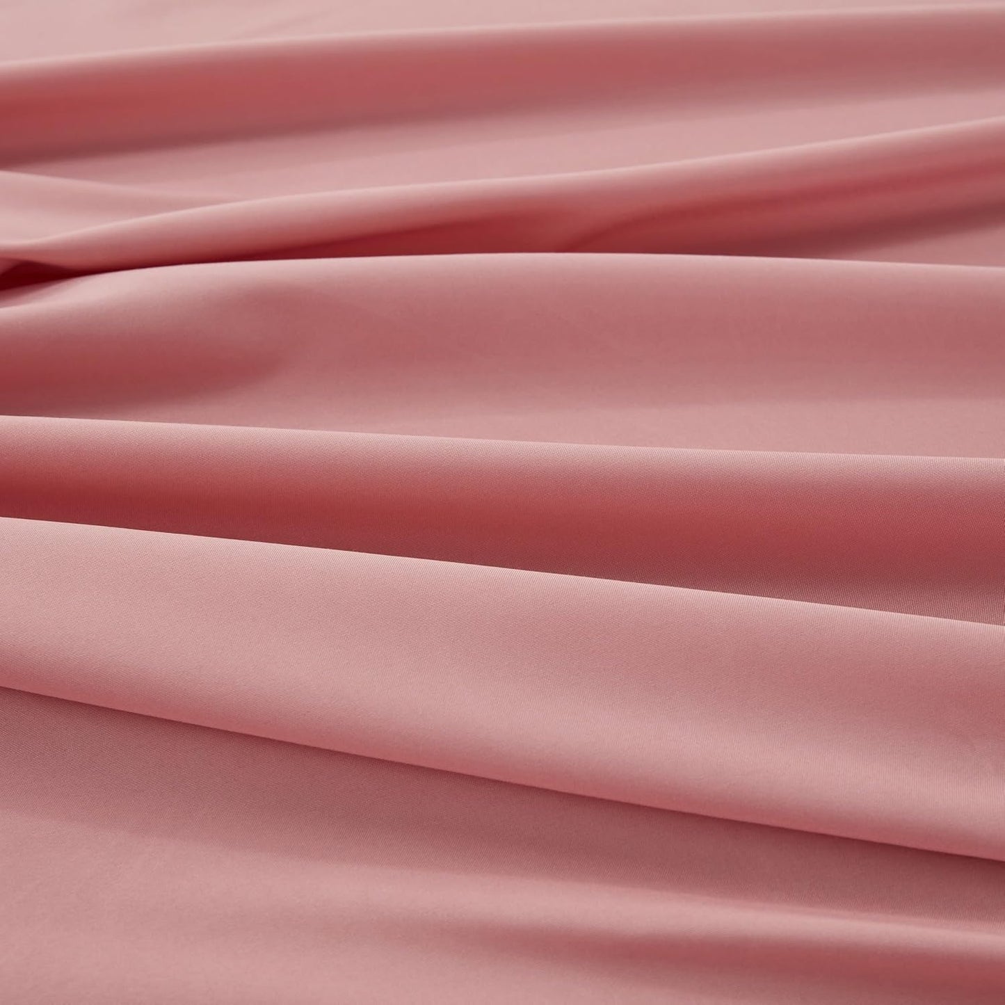 Bedding Full Fitted Sheet,Deep Pocket,Soft Microfiber,Shrinkage and Fade Resistant,Easy Care,1 Fitted Sheet Only,Blush