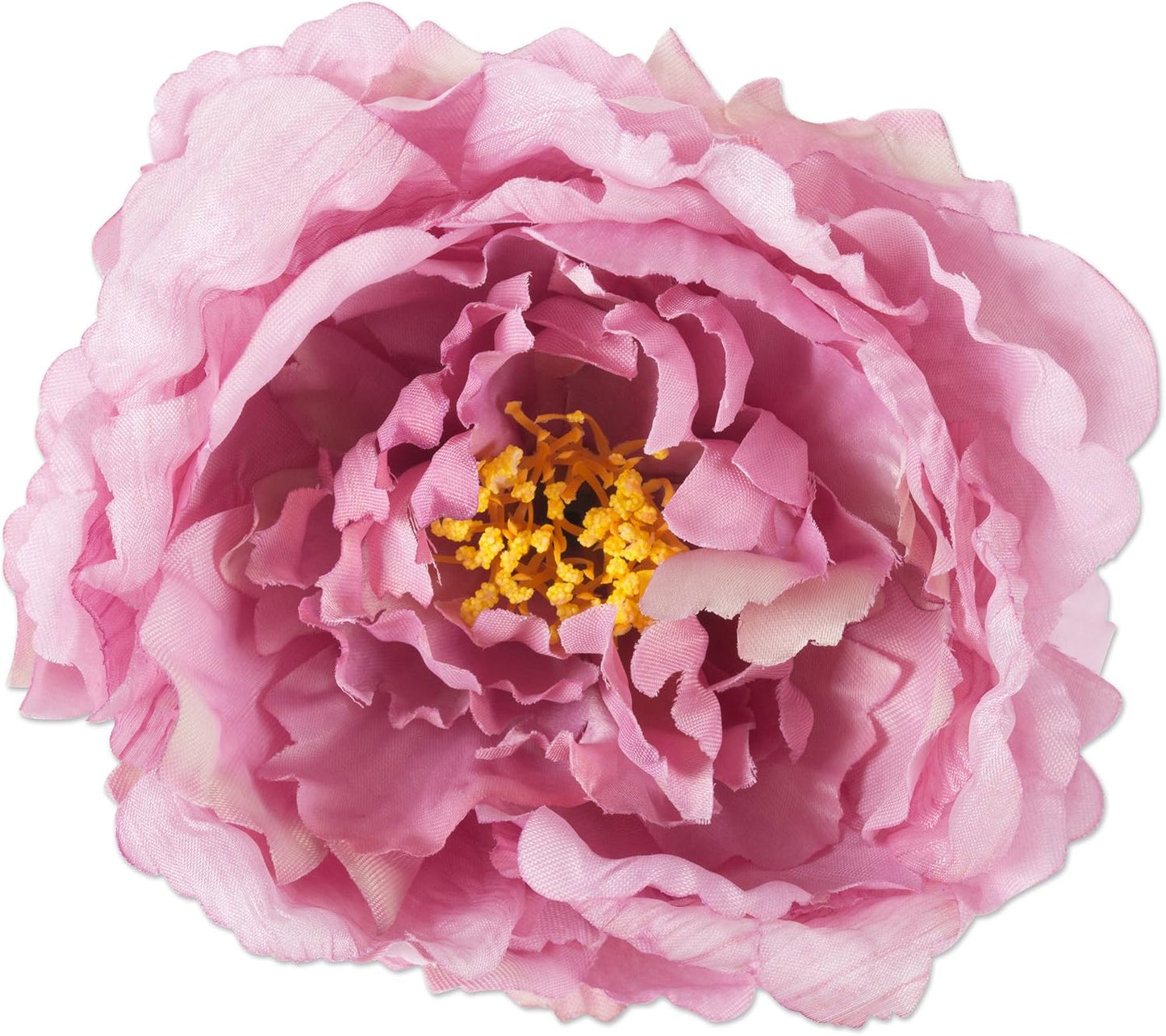 DII Beautiful Peony Flower Napkin Rings Pink, 4 Piece