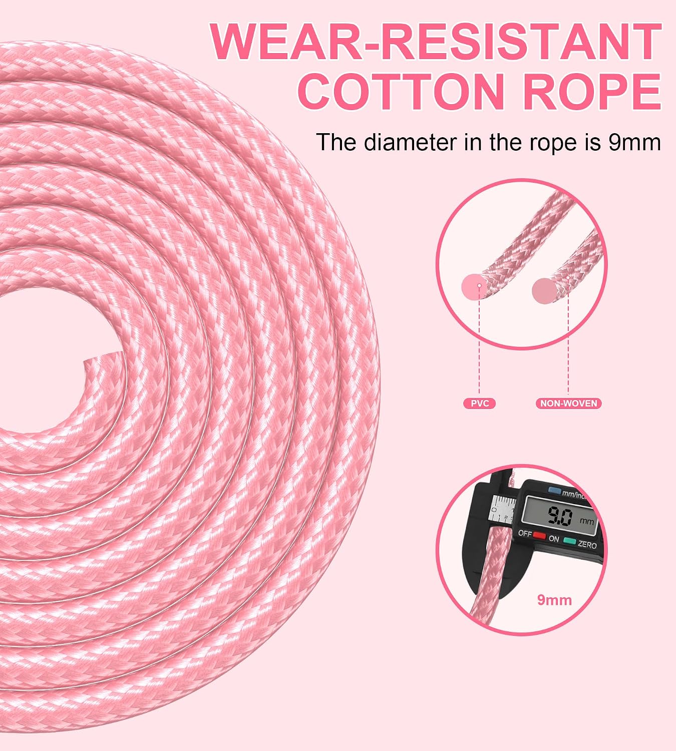 Jump Rope for Women Men, Fitness Jumprope for Women Workout, Adjustable Adult Exercise Skipping Rope