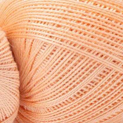 YarnArt Iris – Mercerized Cotton Thread for Crochet & Lace, 100% Cotton, 20g 138m, Fine Weight, Ideal for Doilies, Tablecloths, Summer Garments & Home Decor (1, 913 – Peach)