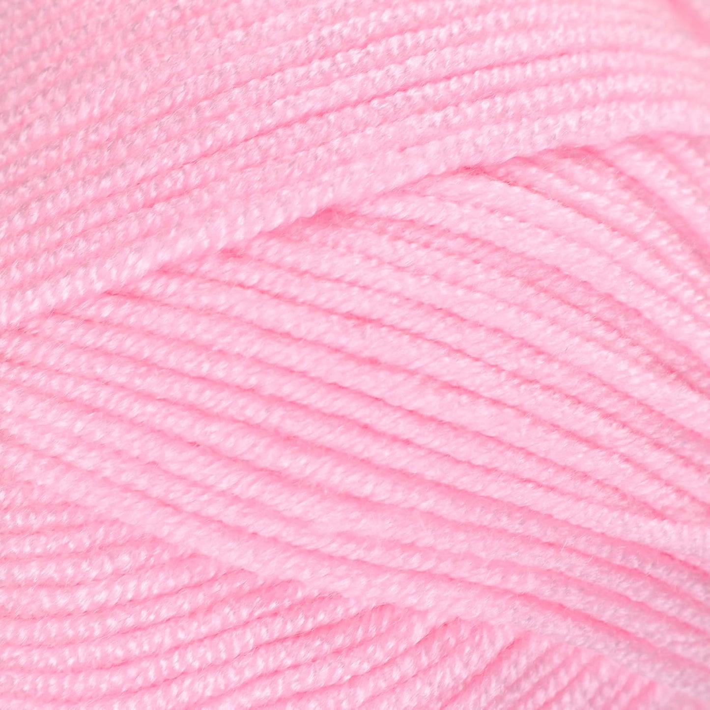 3 Skeins of Makromecity Softee Baby Yarn,%100 Premium Anti-Pilling Acrylic, 3.5 Oz, 273 yd (100gr/250 mt) Each, Soft Yarn for Crocheting and Knitting (Baby Pink, 3 Skeins)