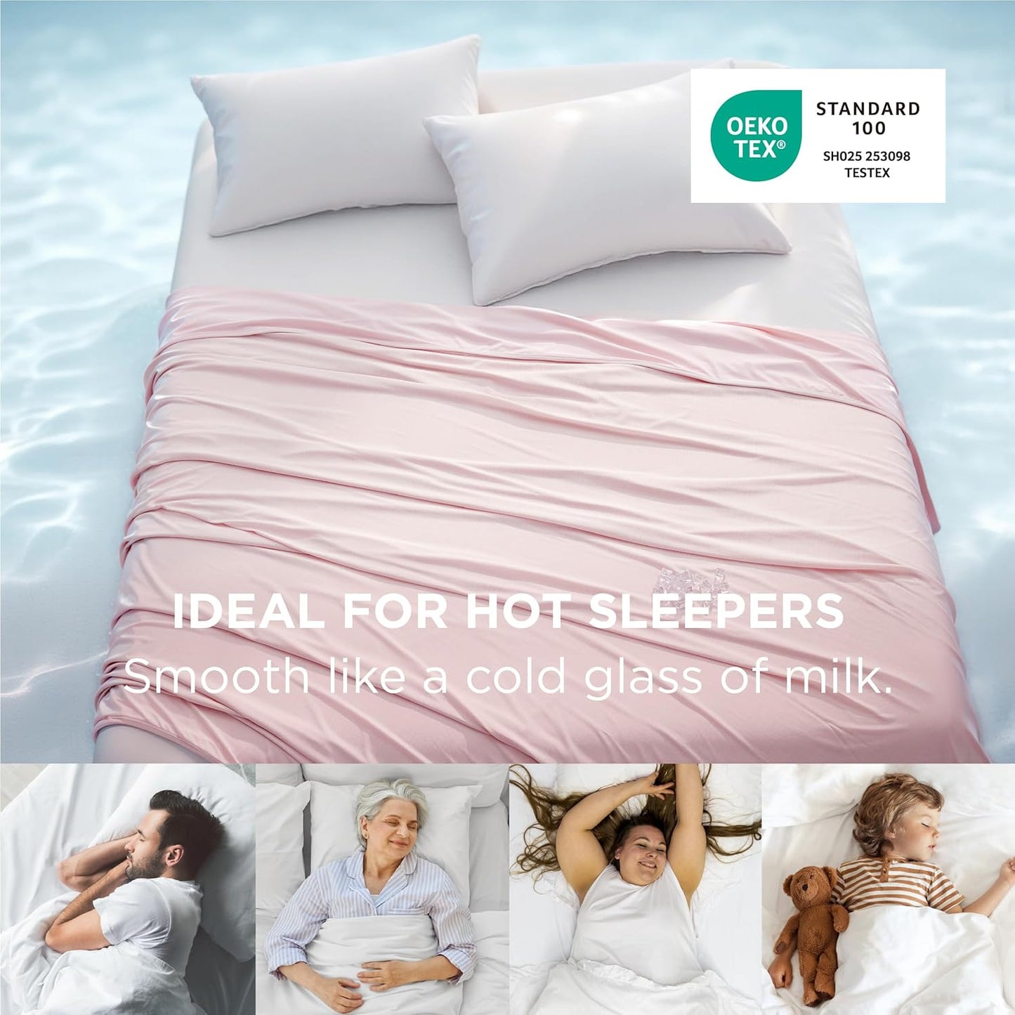 Bedsure Summer Cooling Blanket Queen Size for Hot Sleepers with Sports Mesh Design, Arc-Chill Q-Max 0.4 Lightweight Breathable Ice Cold Blanket for Night Sweats, 90 x 90 Inches, Mesh Pink