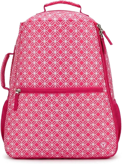 Thorza Tennis Racket Backpack for Women – Lightweight Tennis Bag Stores 2 Rackets, Balls, and Sports Gear – Backpack