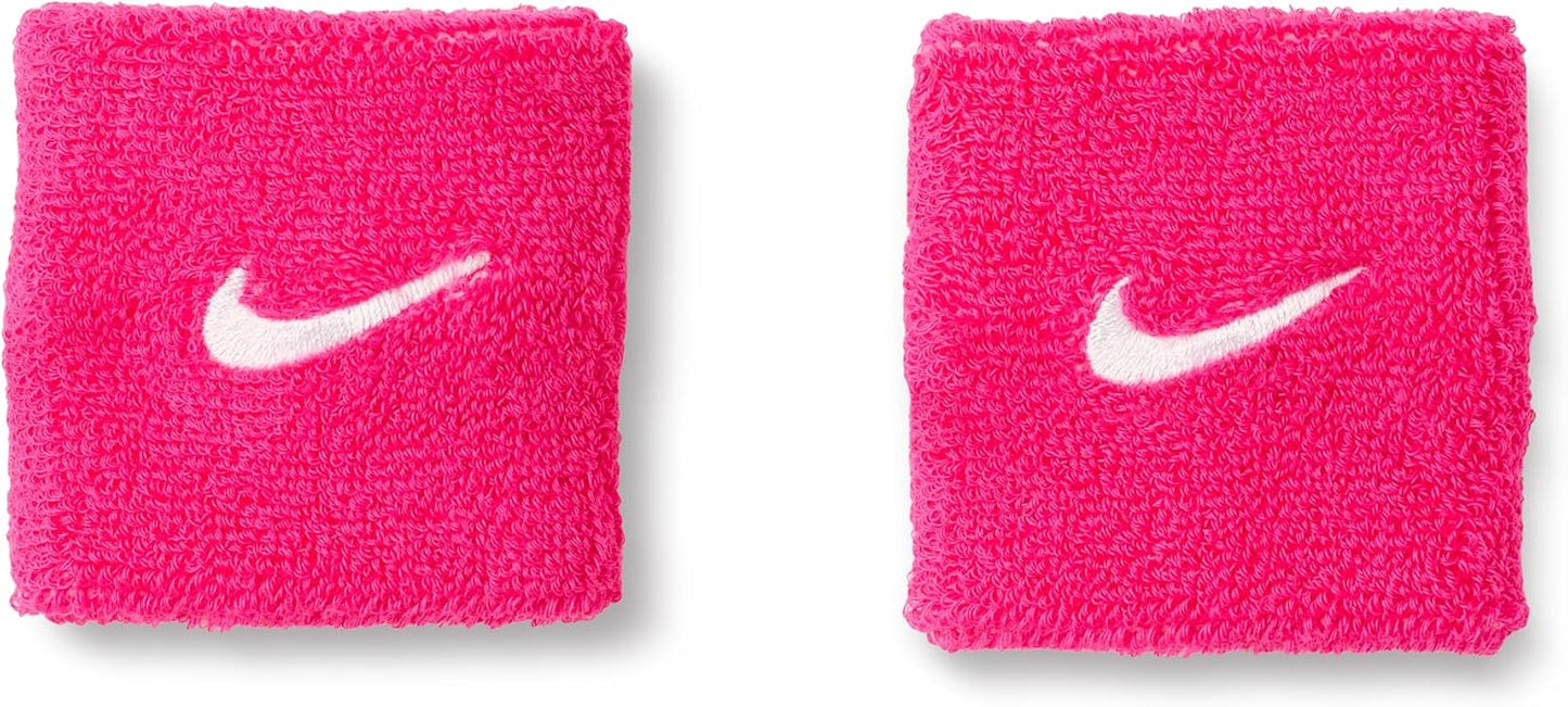 Nike Unisex Adult Swoosh Classic Wristband 2 Pack