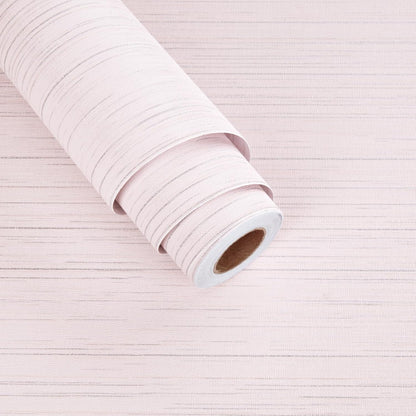 Pink Grasscloth Peel and Stick Wallpaper for Bedroom Self Adhesive Faux Grasscloth Wallpaper Textured Modern Wall Paper for Girl Room Pink Countertop Contact Paper for Bathroom Liner Locker