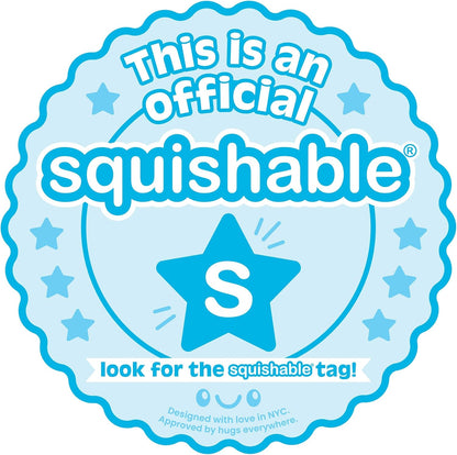 Squishable - Snugglemi Snackers Peach - Comfort Food Collection - 6.5 in - Soft Toy Collectible Stuffed Animal - Beans