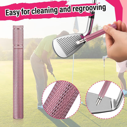 13 Pcs Golf Accessories Kit, Include Golf Ball Bag with Hook Towel Tees Magnetic Ball Marker Divot Tool Cleaner Water Brush Groove Sharpener Tool for Women Man Gifts