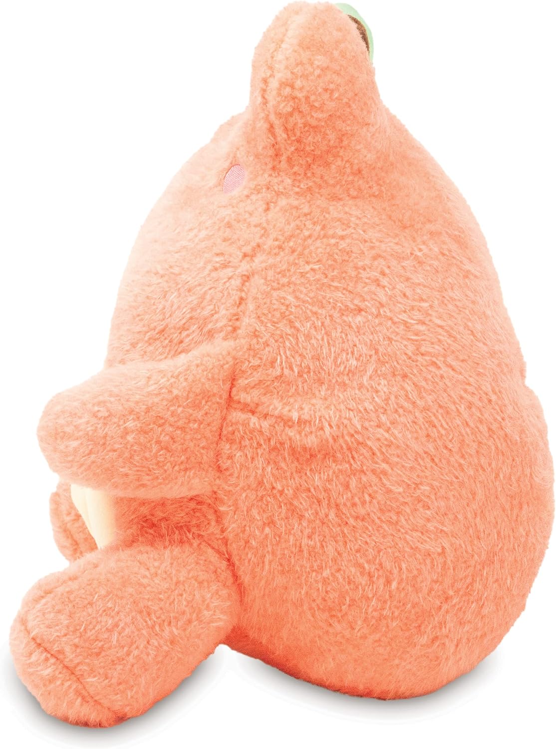 Cuddle Barn PlushGoals - Peach Wawa | Super Soft Cute Kawaii Froggie Dressed As Fruit Collectible Stuffed Animal Plush Toy, 9 inches