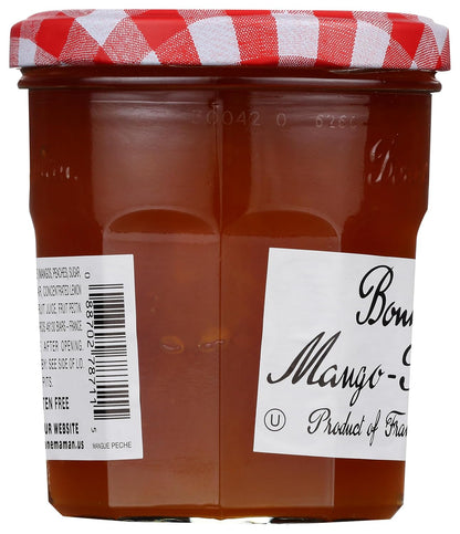 Bonne Maman, Preserves Mango Peach, 13 Ounce