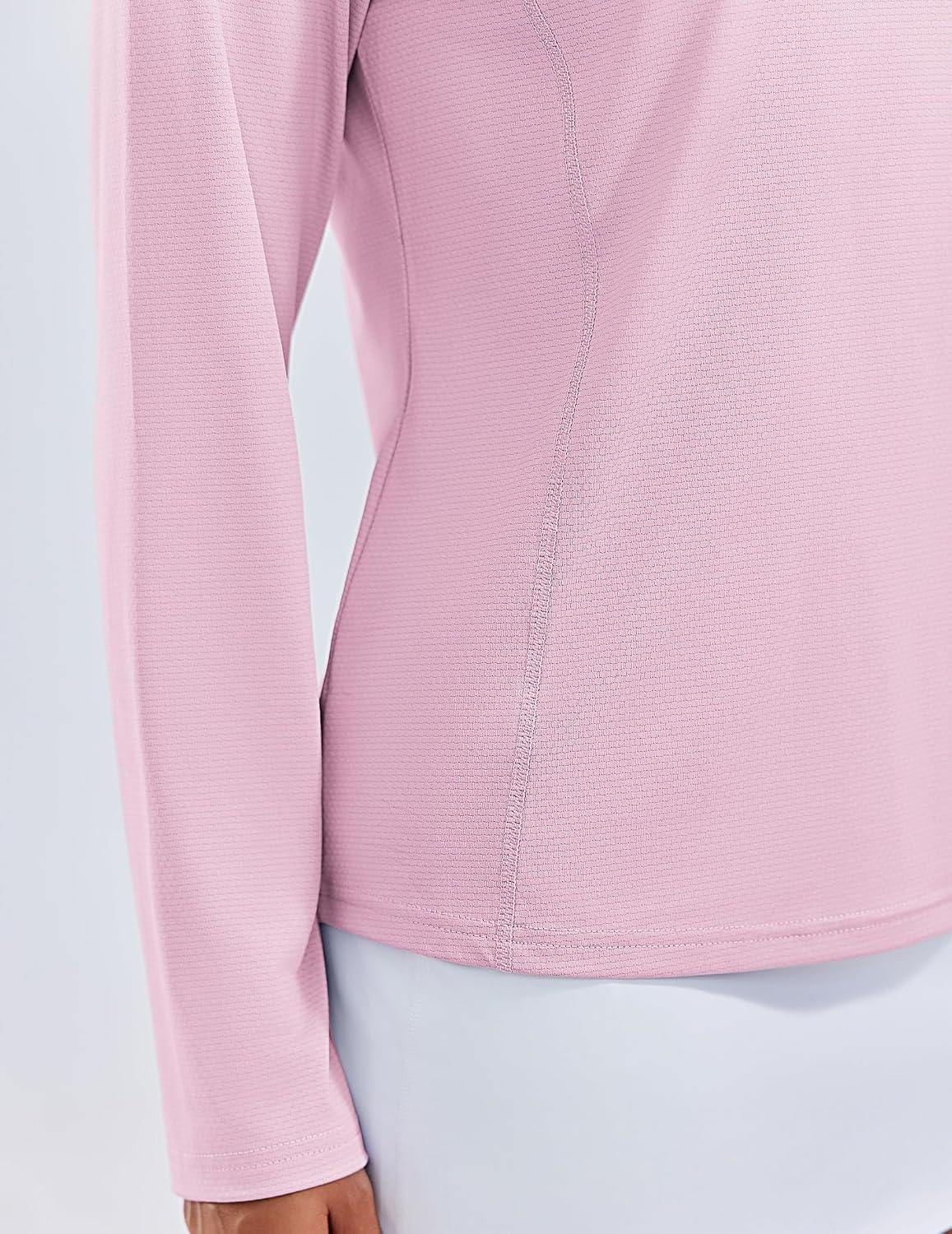 PINSPARK Women's Long Sleeve Shirts UPF 50+ Sun Shirt Quick Dry Workout Tops for Athletic Gym Running Hiking S-3XL