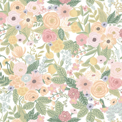 Ismoon Peel and Stick Wallpaper Boho Pink Floral Contact Paper 16.1" x 78.7"Removable Self-Adhesive Stick on Wall Paper for Cabinets Girls Renter Friendly Vinyl Decor