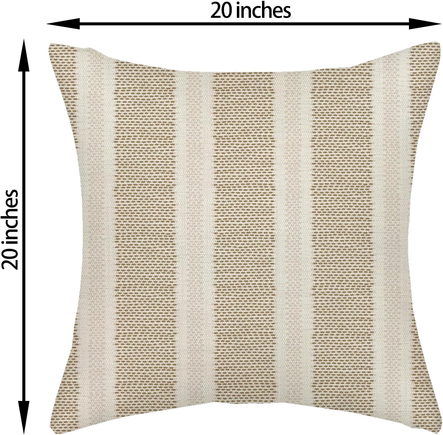 Pink Sage Green Pillow Covers 18x18 Inch 2 Pcs Boho Preppy Polka Dots Striped Decor Throw Pillows Modern Geometric Outdoor Farmhouse Decoration Pillowcase Linen Cushion Cover for Couch Sofa
