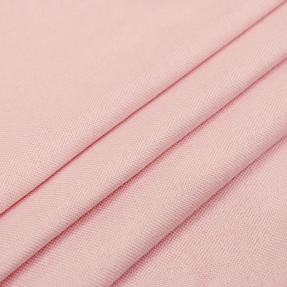 UPOPO 2 Pieces Valance Pink Curtains 18 inches Long Linen Textured Bathroom Privacy Curtain Toppers Kitchen Short Small Mini Little Caravan Living Room Bedroom Window Curtain Valance Pair Rod Pocket